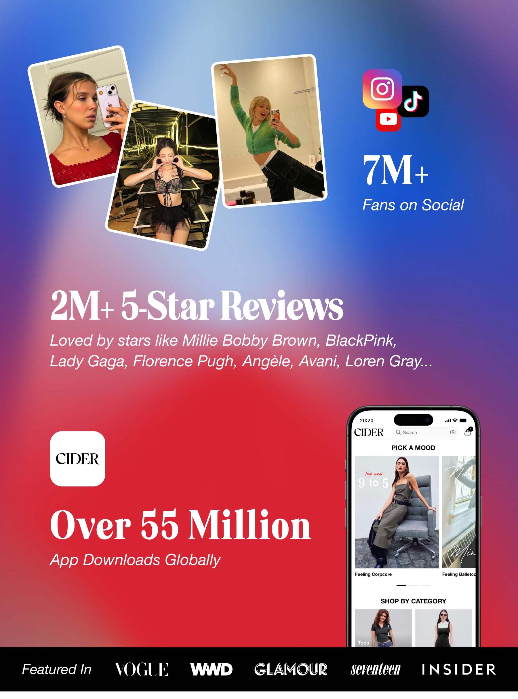 CIDER X Polly Pocket - Women's Y2K Sleeveless Crop Top, Pastel Yellow Heart - Print Fitted Tank, Trendy Summer Fashion - Image 7