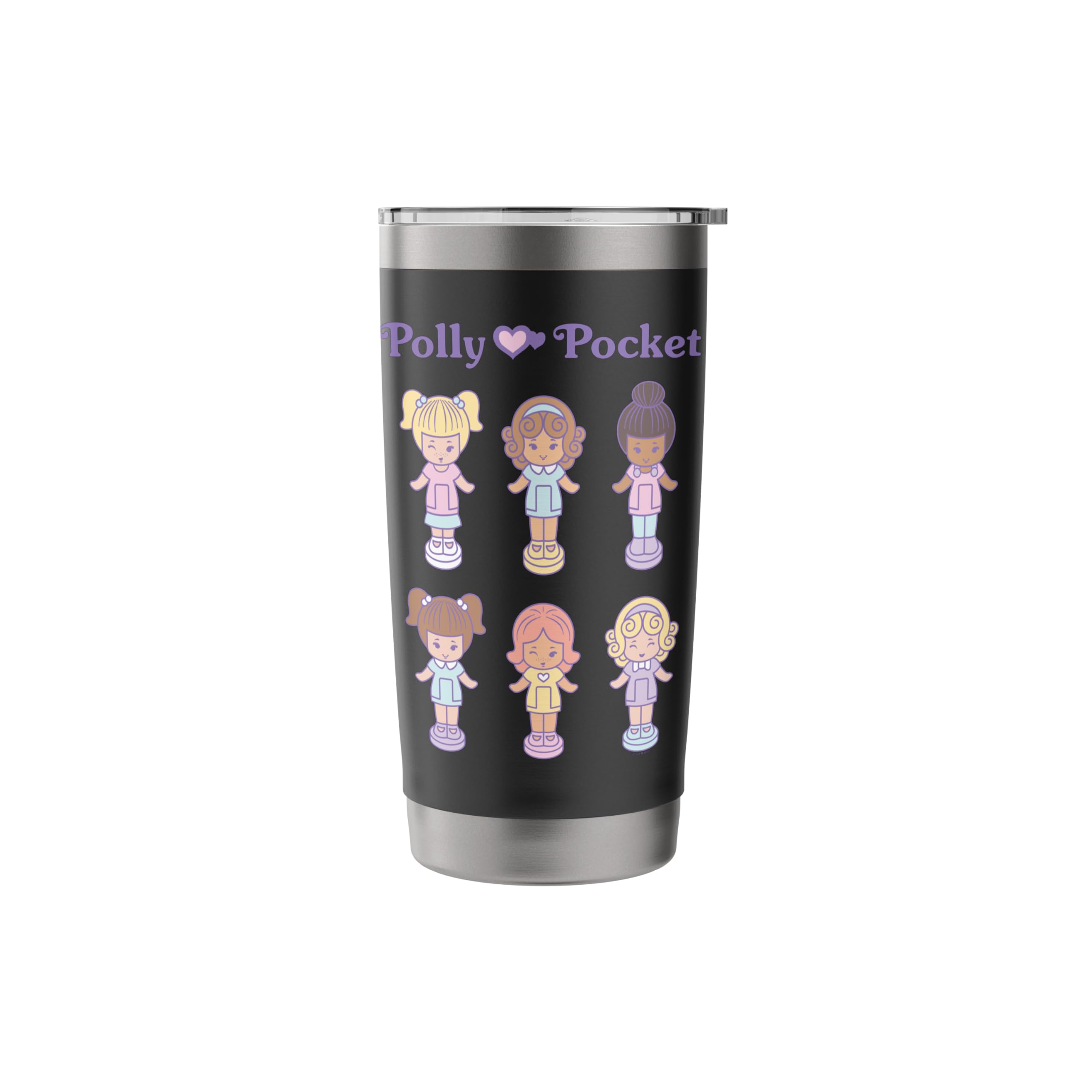 Polly Pocket - Doll Grid Stainless Steel Insulated Tumbler - Image 3