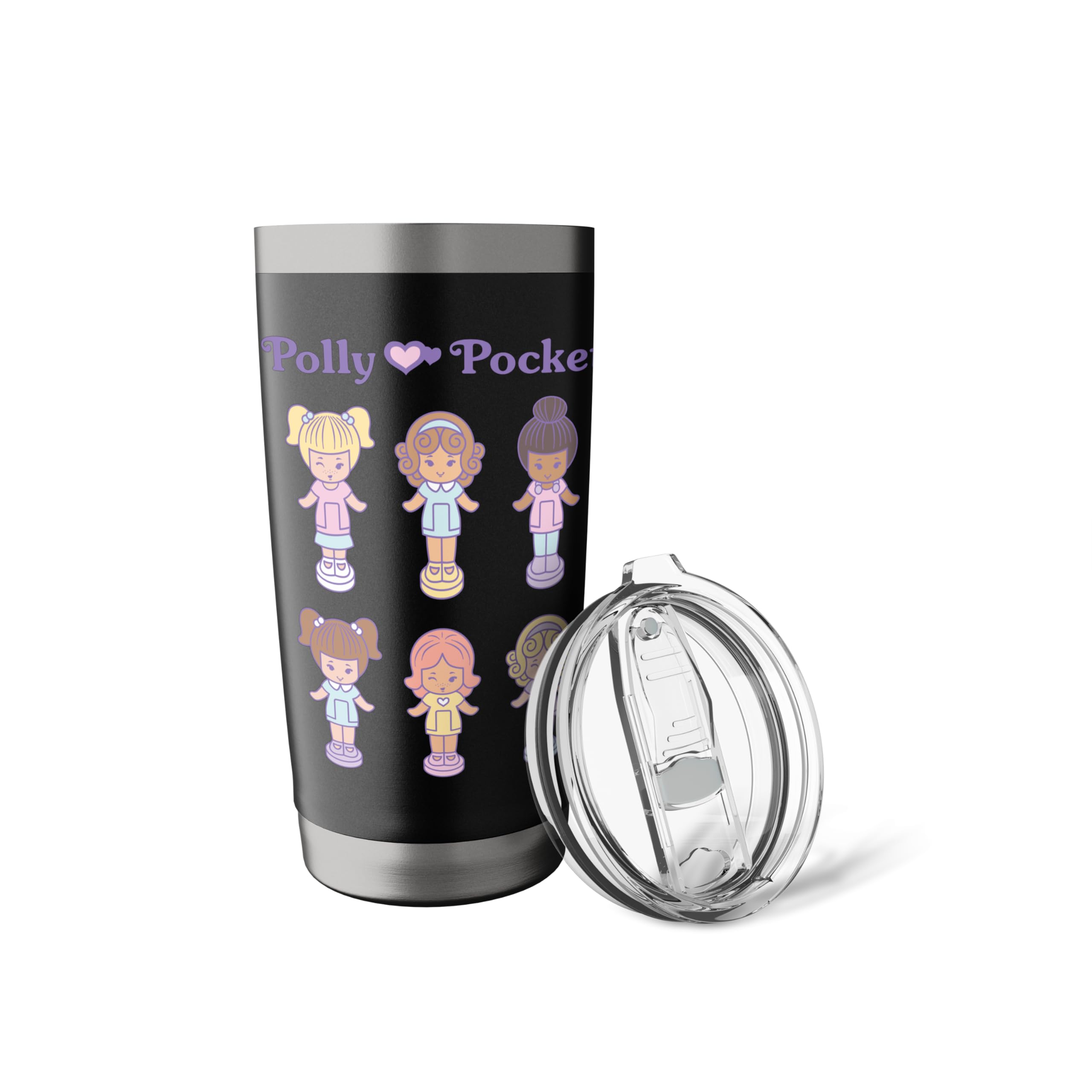 Polly Pocket - Doll Grid Stainless Steel Insulated Tumbler - Image 5