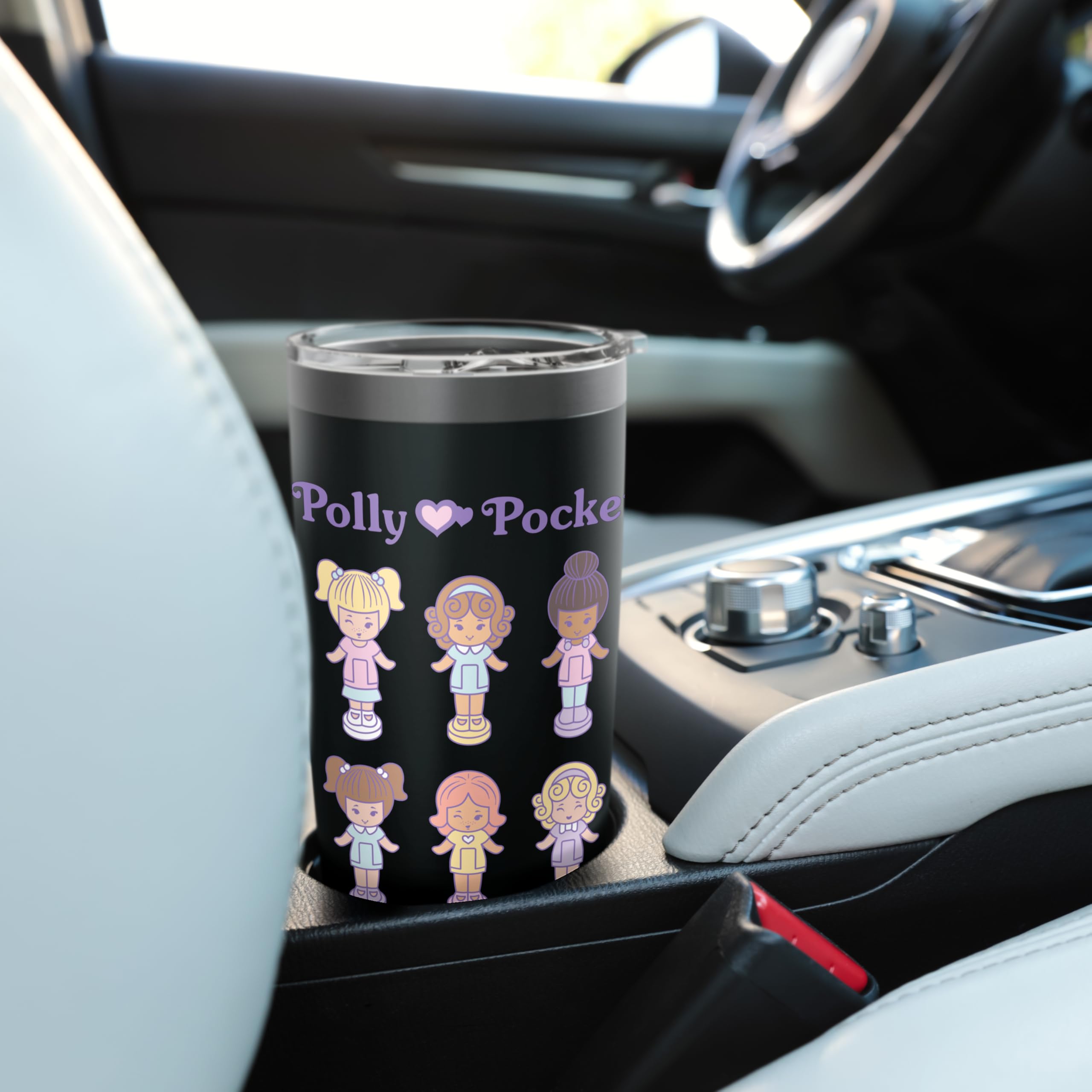 Polly Pocket - Doll Grid Stainless Steel Insulated Tumbler - Image 6