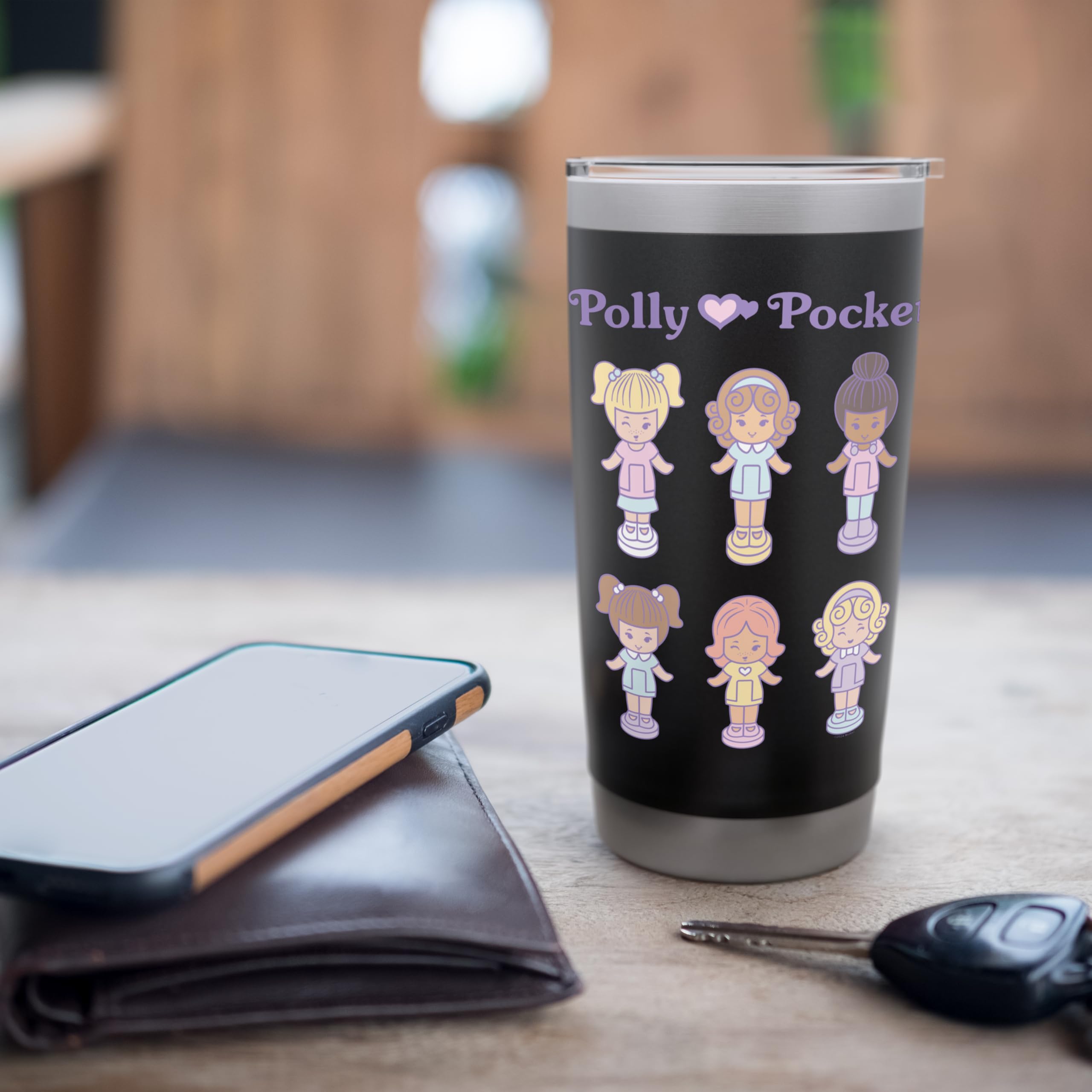 Polly Pocket - Doll Grid Stainless Steel Insulated Tumbler - Image 7