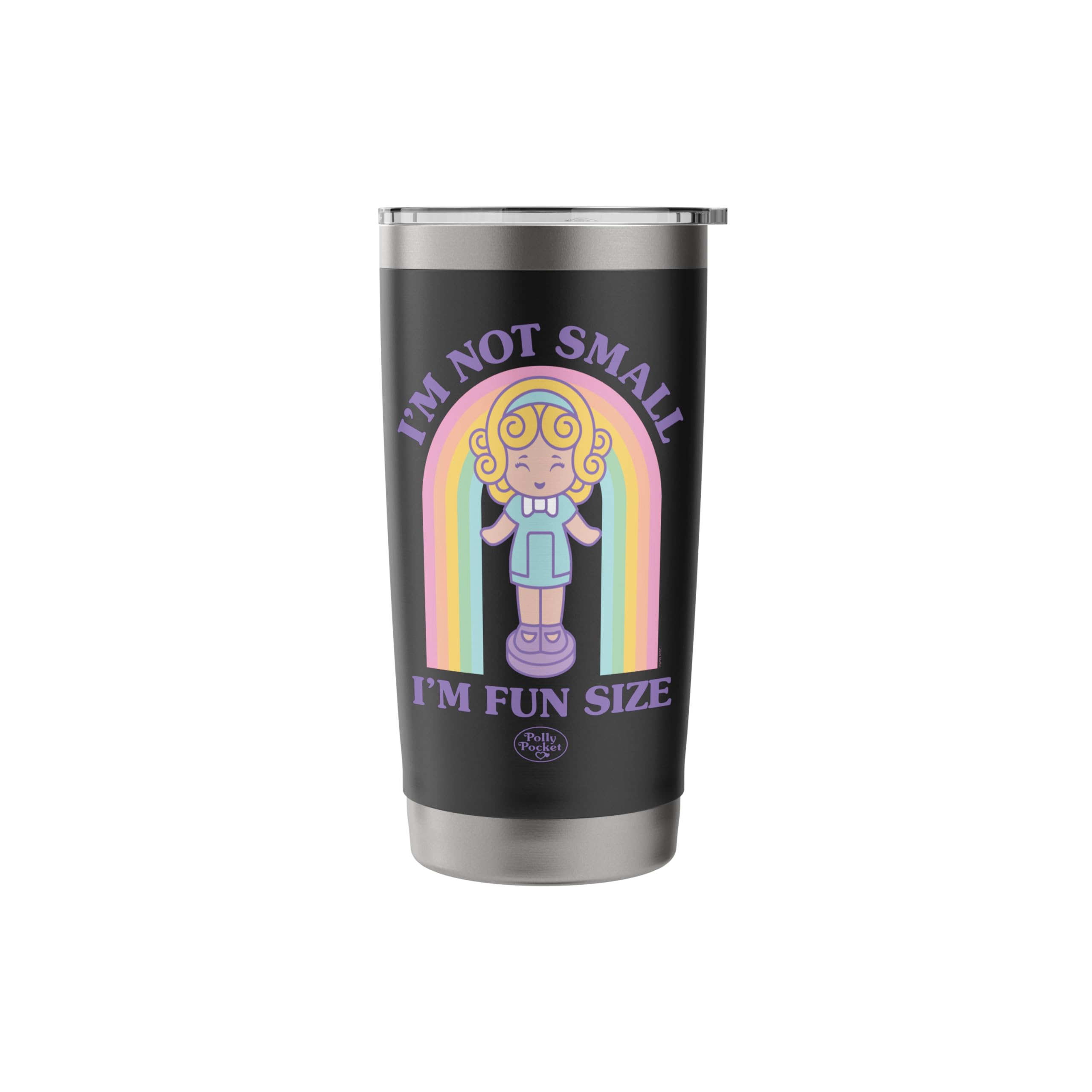 Polly Pocket - I'm Not Small I'm Fun Sized Stainless Steel Insulated Tumbler - Image 3