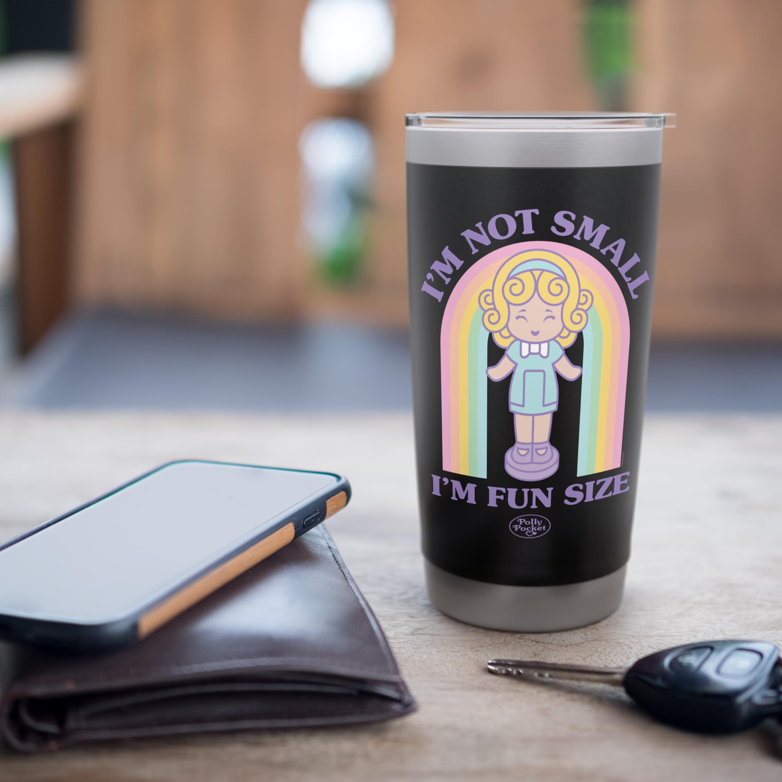 Polly Pocket - I'm Not Small I'm Fun Sized Stainless Steel Insulated Tumbler - Image 7